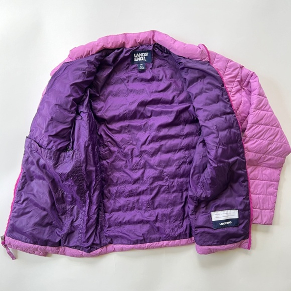Lands' End Primaloft Puffer Jacket for Kids - Size M 10/12 - Picture 5 of 15